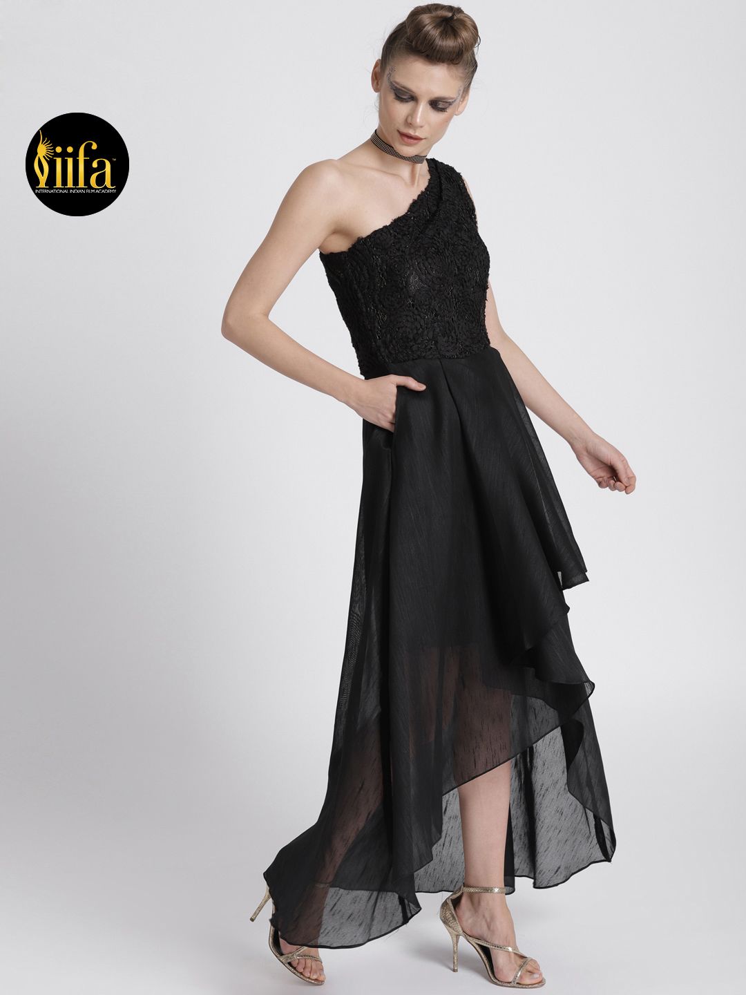 Black Silk Dress