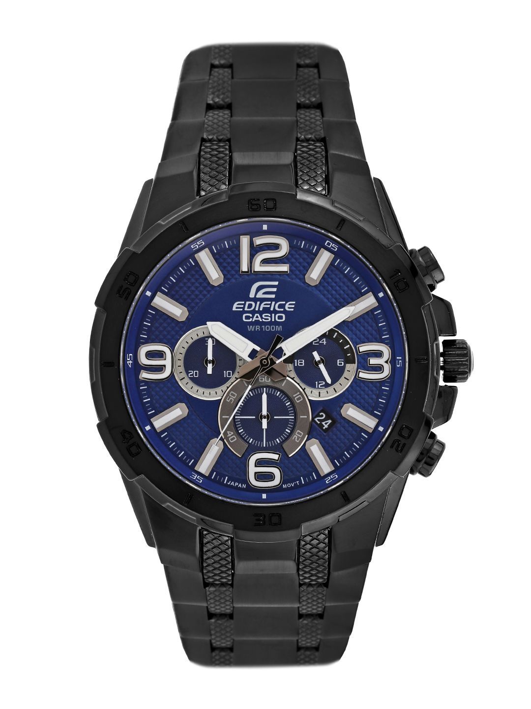 Buy Casio Edifice Men Black Analogue Watch (EX181) EFR-538BK
