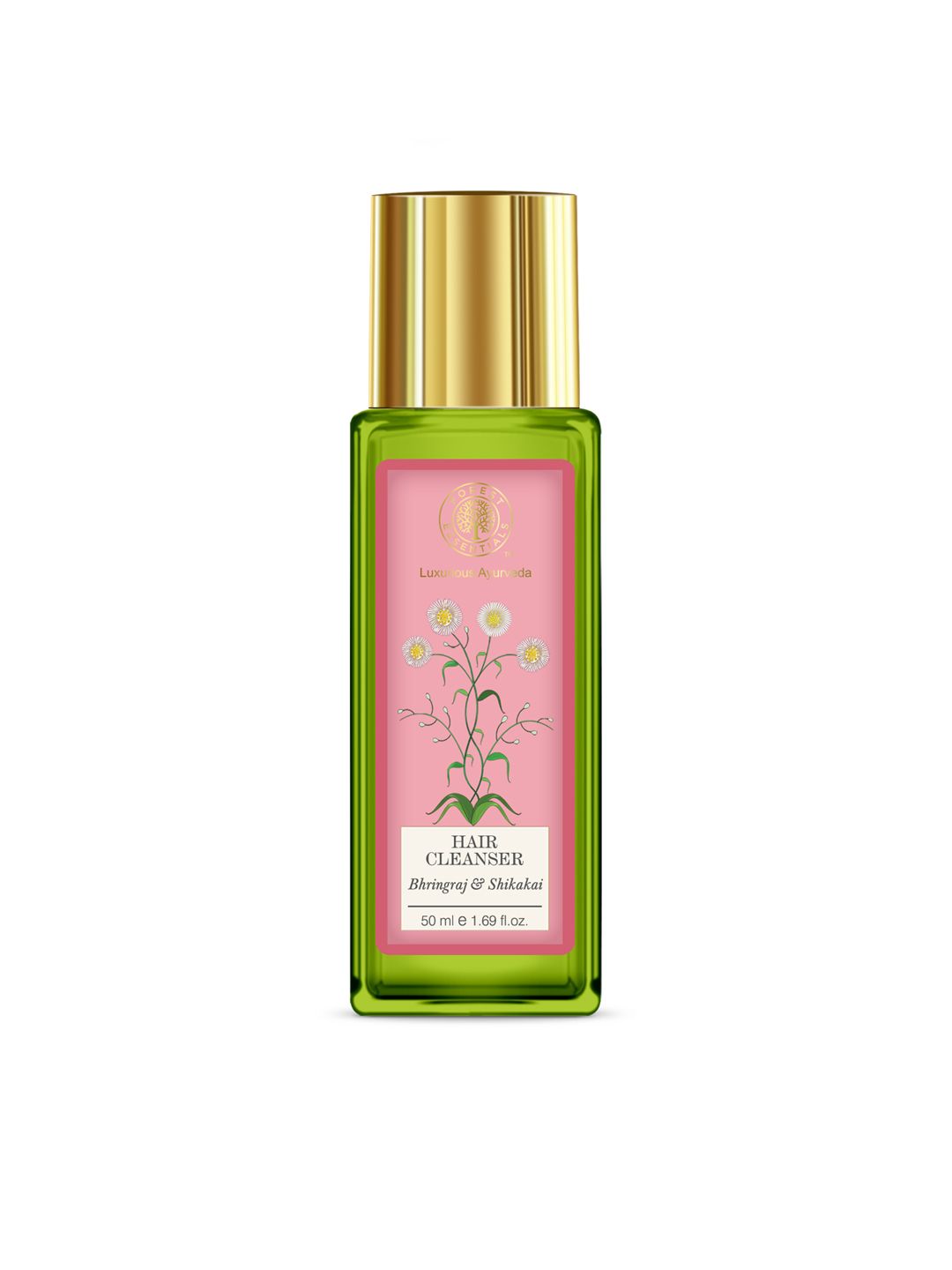 Forest Essentials Sustainable Bhringraj  Shikakai Hair Cleanser 50 ml