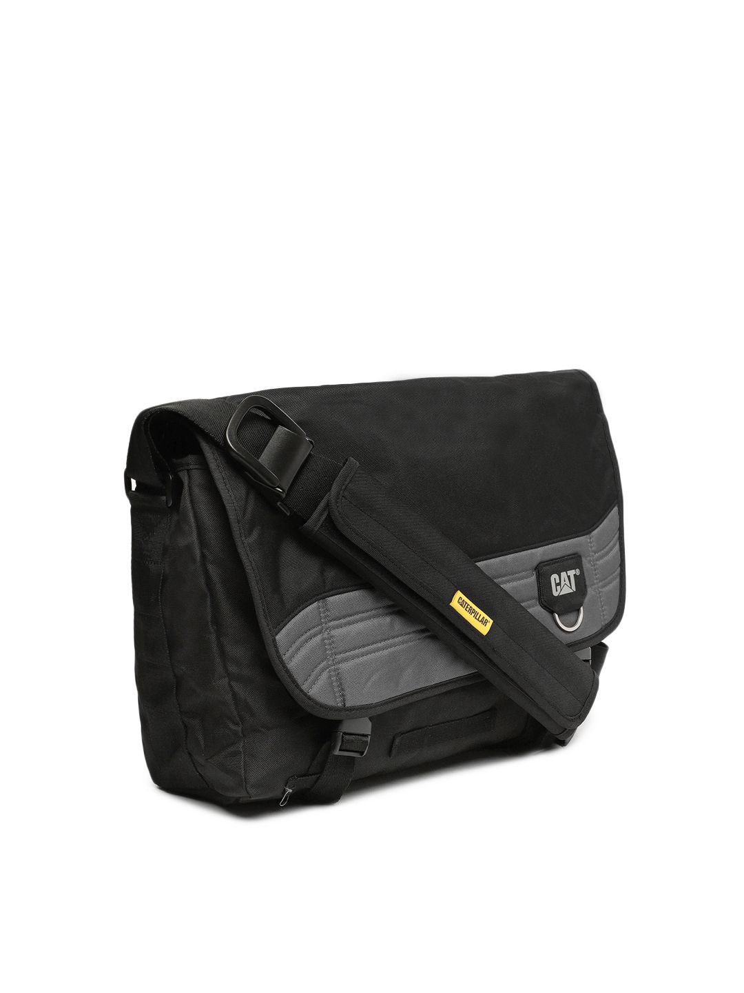 Buy CAT Unisex Black Solid Aron Classic Messenger Bag - Messenger