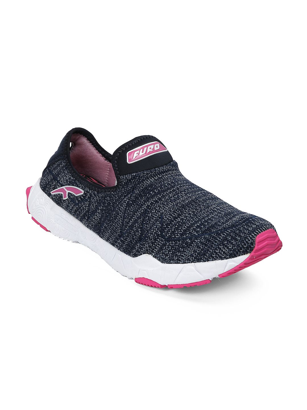 FURO by Red Chief Women Black Running Shoes Price in India