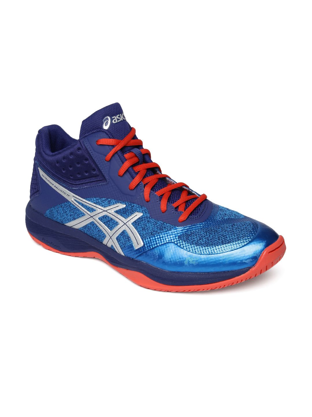 Buy ASICS Men Blue NETBURNER BALLISTIC FF MT Volleyball Shoes