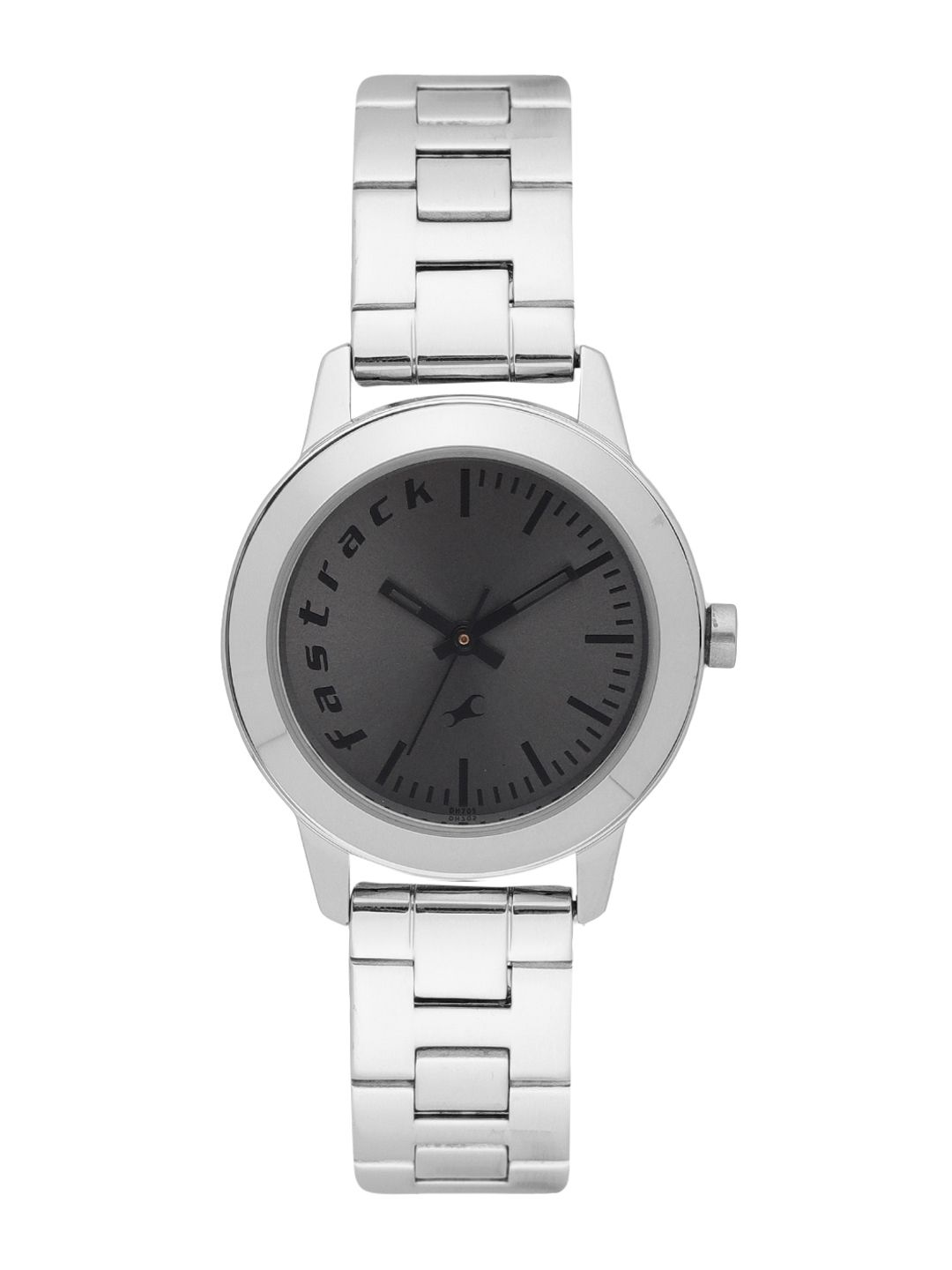 Fastrack Women Grey Analogue Watch 68008SM02_OR Price in India