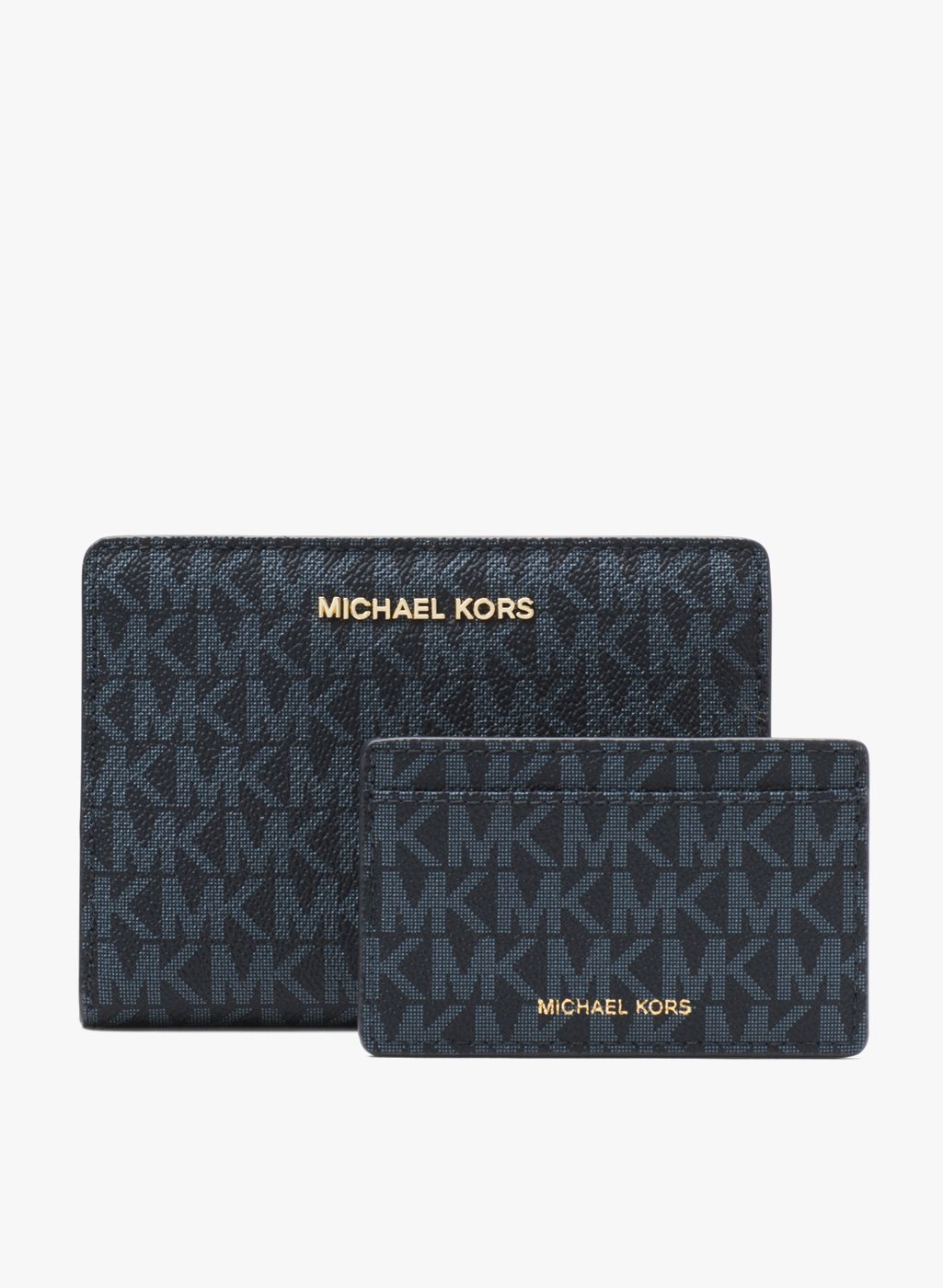 medium logo slim wallet