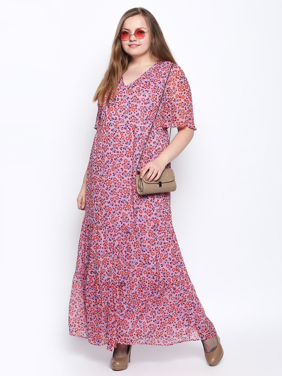 chinese dress ladies Muse Sequin Maxi Dress — Rose Gold Gown main image 1