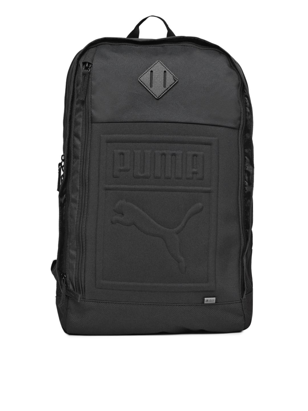 Puma Unisex Black Brand Logo Laptop Backpack Price in India