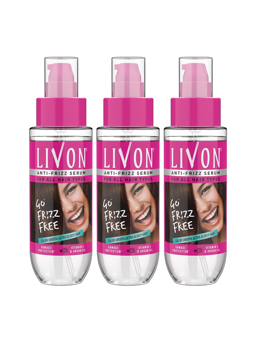 Livon Set of 3 Vitamin E Hair Serum 300 ml Price in India