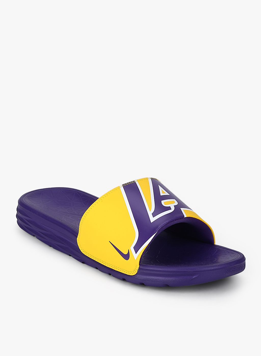 nike benassi slides yellow