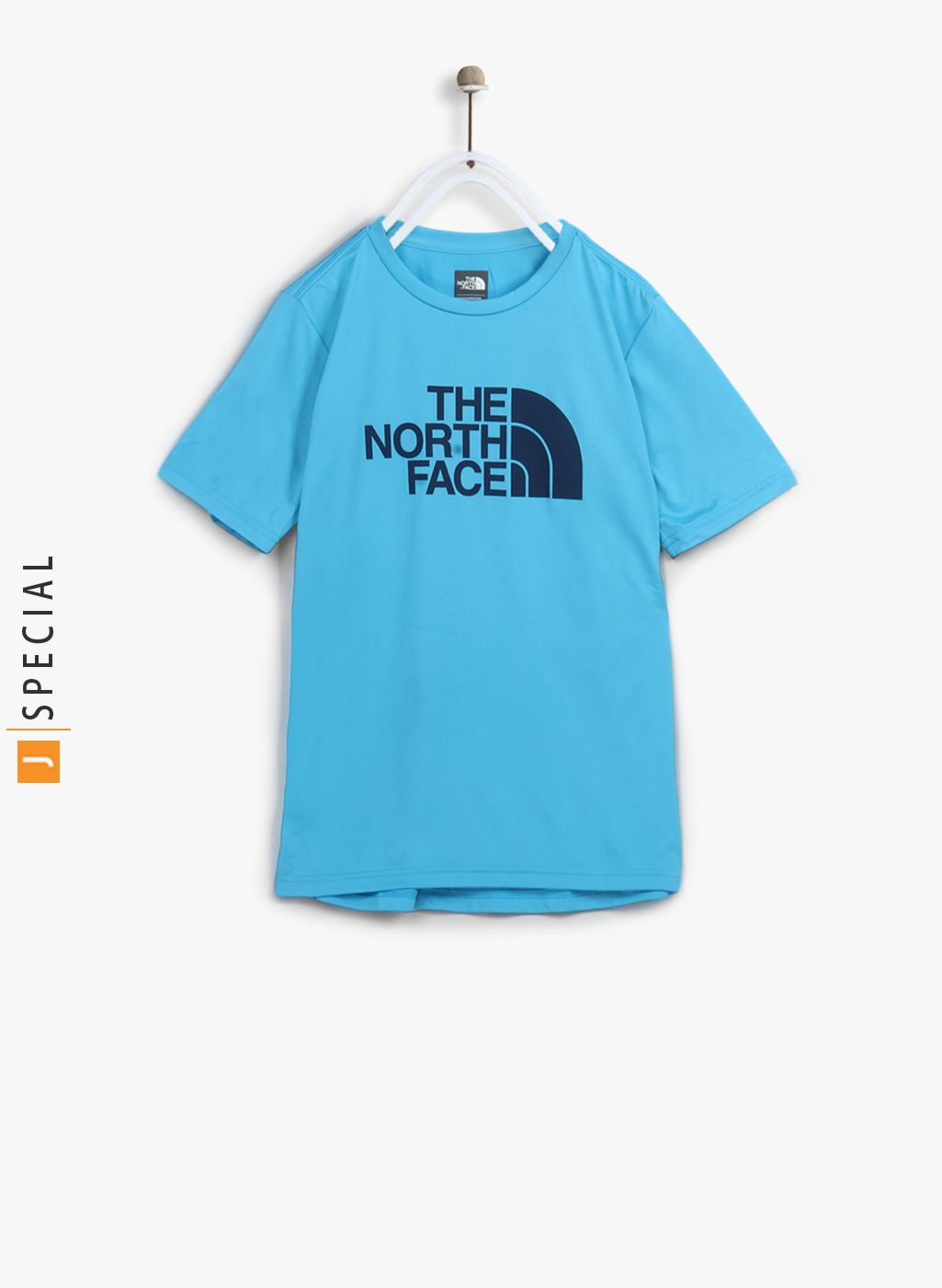 The North Face S/S Reaxion 2.0 Blue Printed T-Shirt