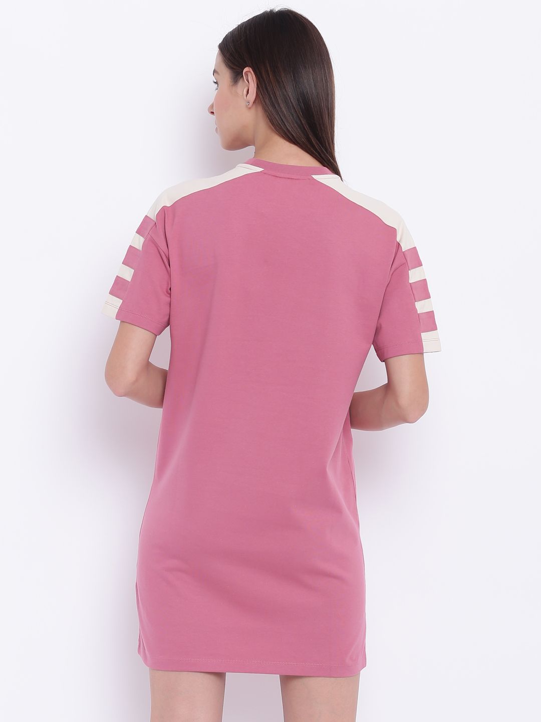 open lace back dress Adidas 3-Stripes Fitted T-Shirt Dress