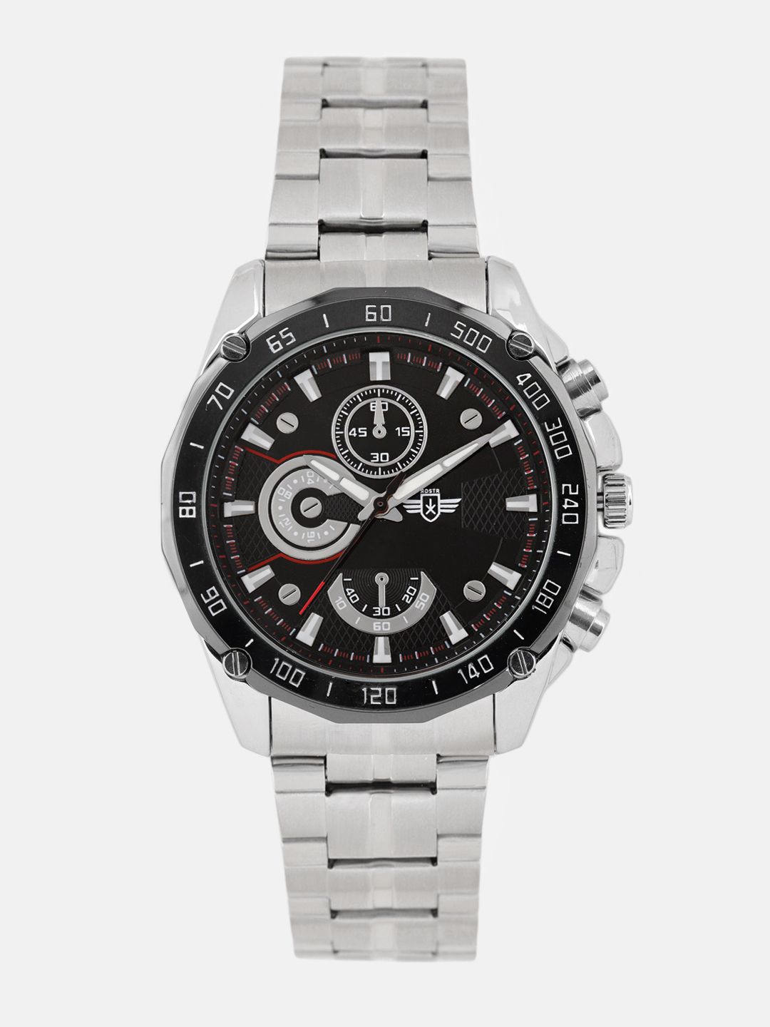 Buy Roadster Men Black Analogue Watch MFB-PN-LB-8686 - Watches for