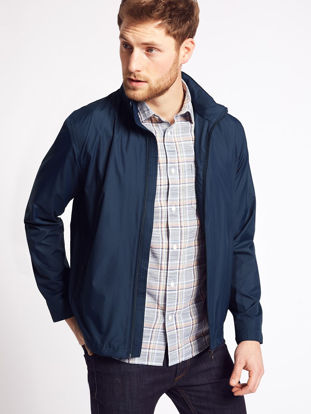 marks and spencer mens casual jackets