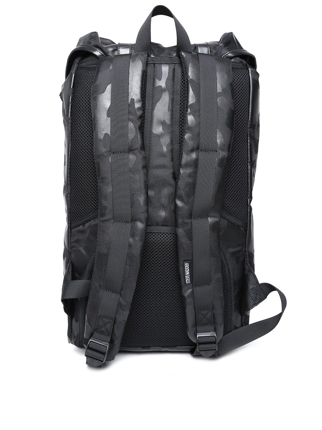Buy Steve Madden Men Black Backpack - Backpacks for Men  display picture 2
