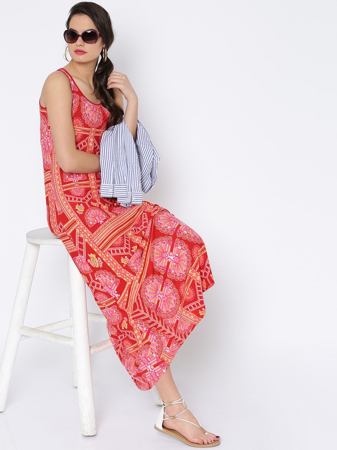 open lace back dress Buy Global Desi Women's Synthetic a-line midi Dress  (AW18GS095MXRYREDL_RED_L) at Amazon.in