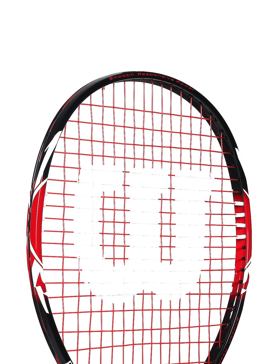 Raquette de tennis Wilson Fusion XL noire rouge 3 7/8 pouces poignée