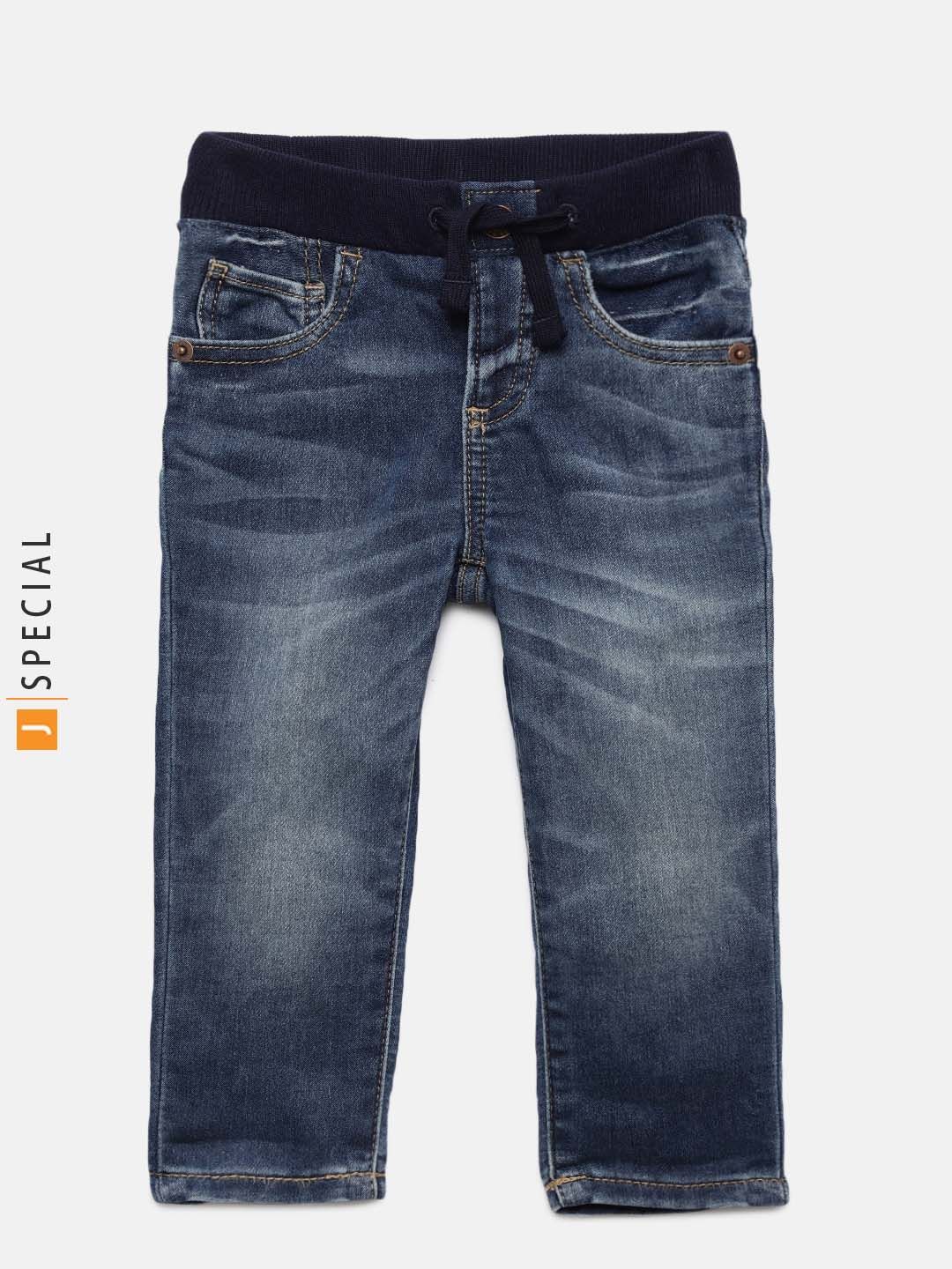 GAP Blue Mid-Rise Slim Fit Jeans