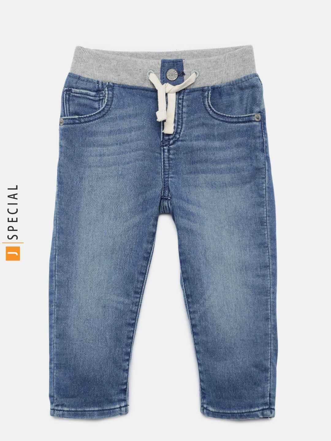 GAP Blue Low-Rise Slim Fit Jeans
