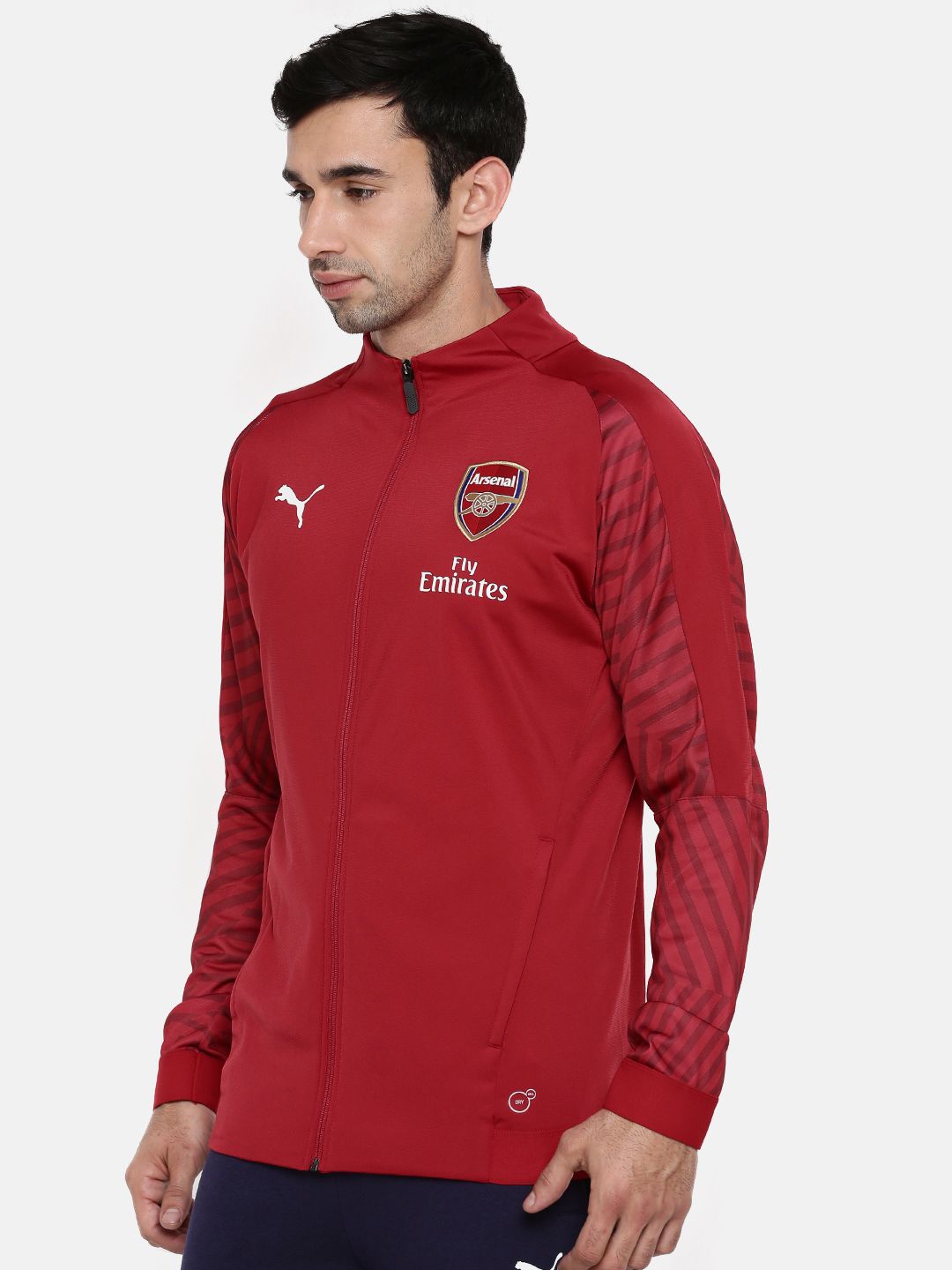 Buy Puma Red Arsenal FC STADIUM with Sponsor L Football Jacket
