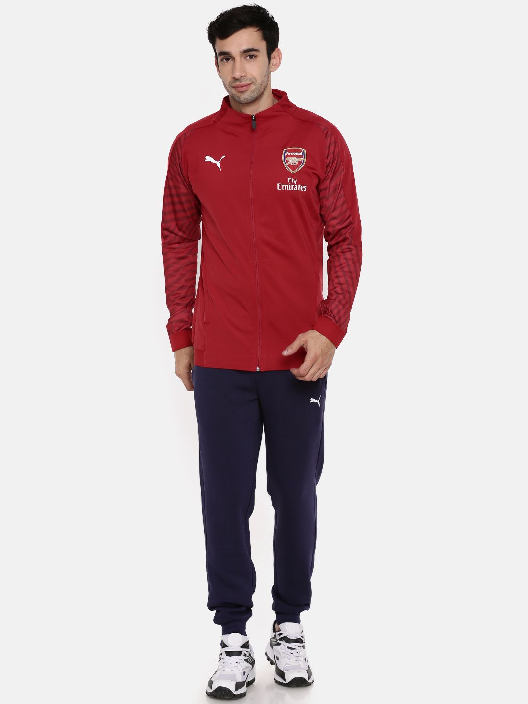 Buy Puma Red Arsenal FC STADIUM with Sponsor L Football Jacket