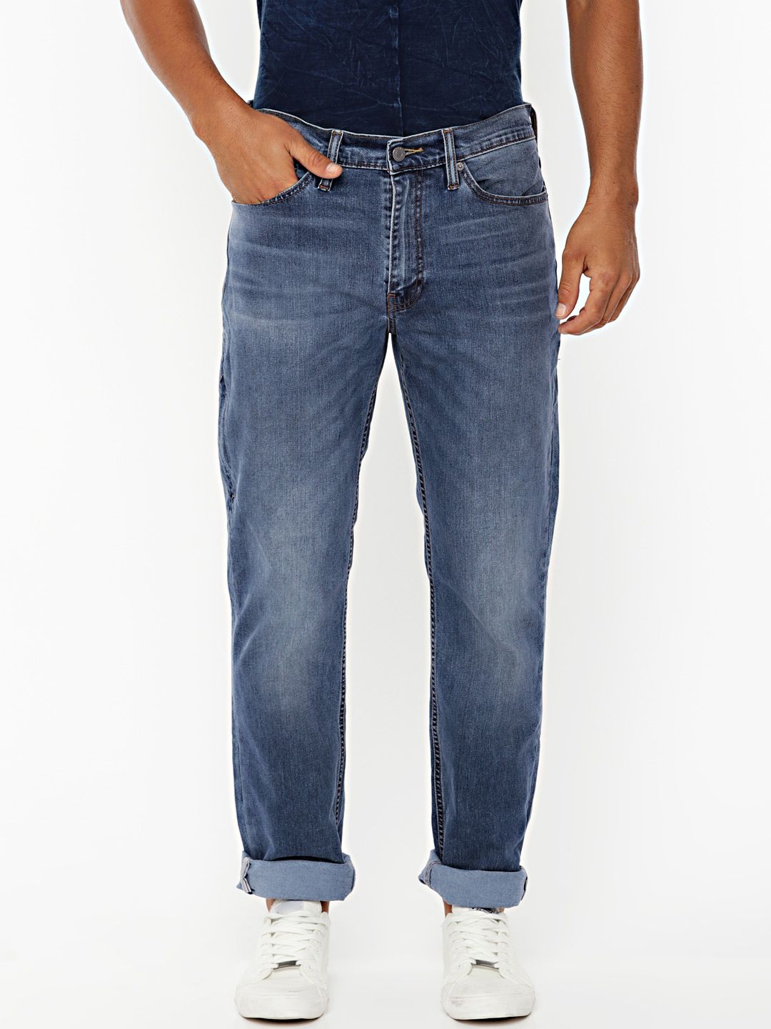 Calvin Klein Jeans Men Blue Slim Fit Mid Rise Clean Look Stretchable Jeans Buy Calvin Klein Jeans Men Blue Slim Fit Mid Rise Clean Look Stretchable Jeans At Shortlyst Com