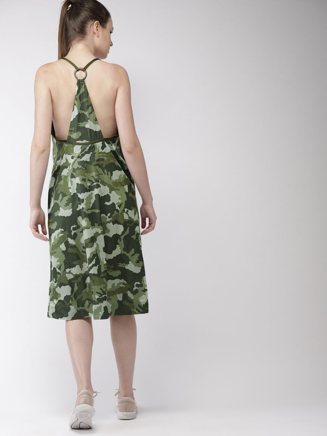 olive green nike dress Nike Victory Dress - Steam Green/White