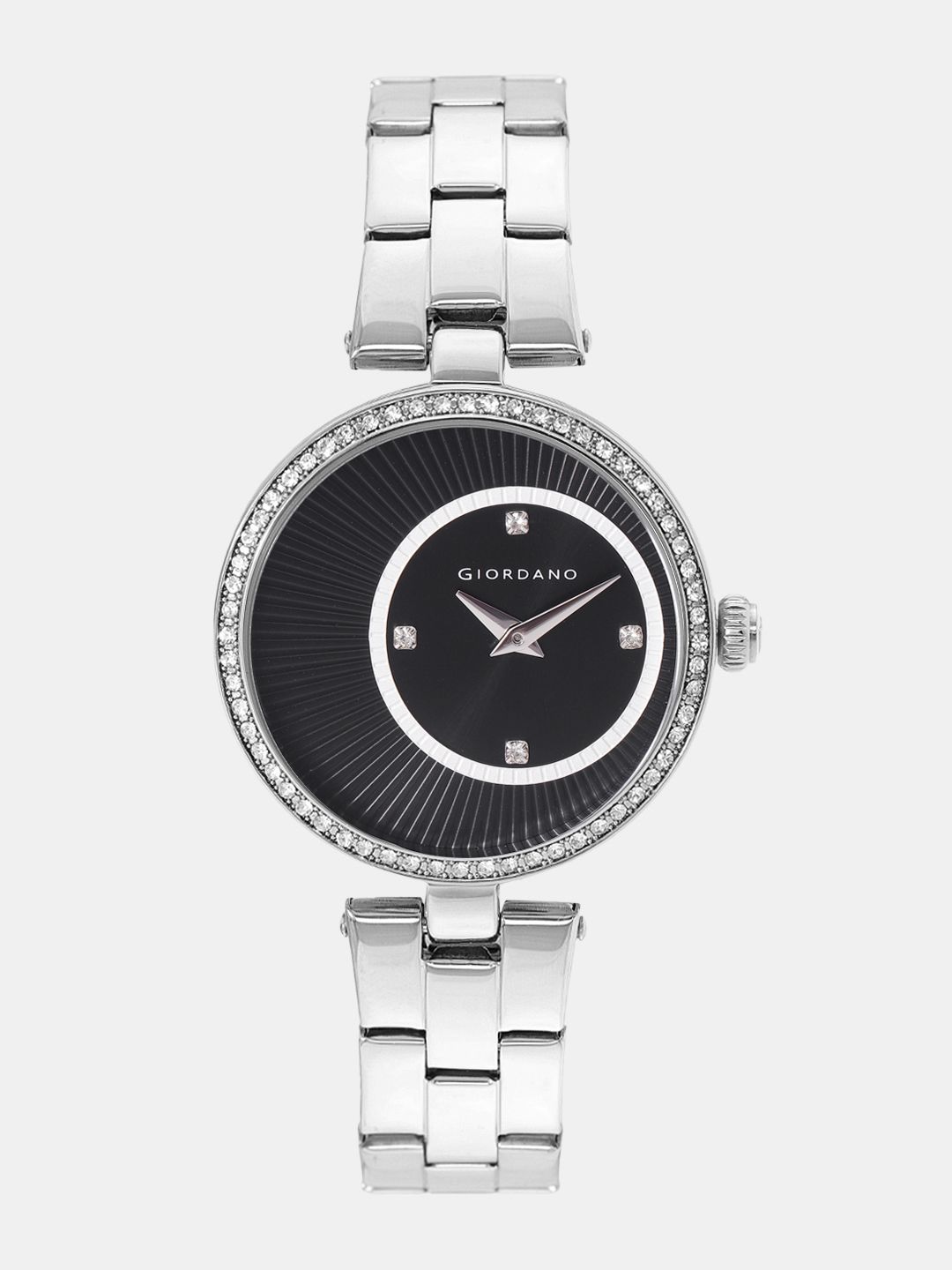 GIORDANO Women Black Analogue Watch A2056-77 Price in India