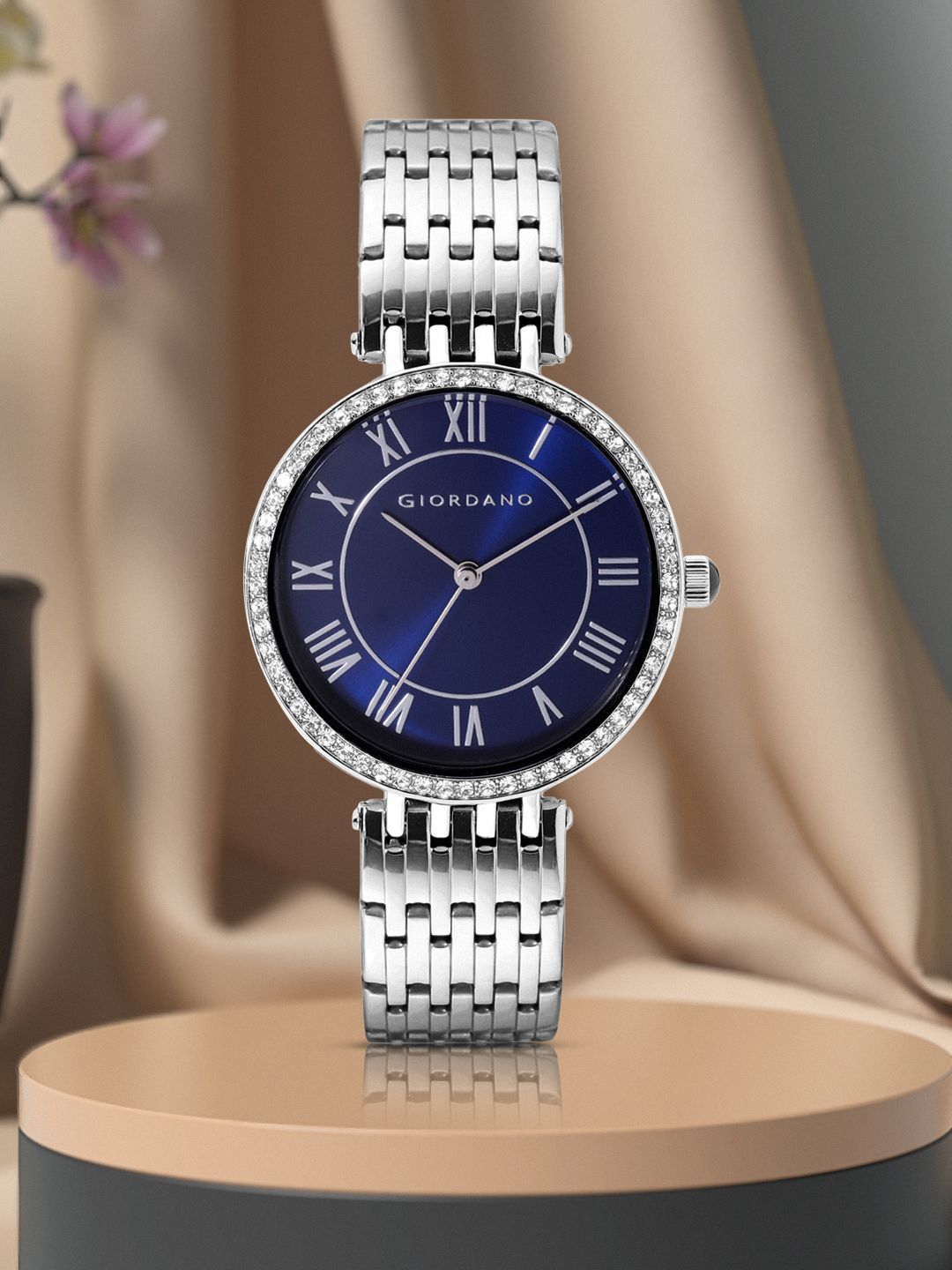 GIORDANO Women Navy Blue Analogue Watch A2083-11 Price in India