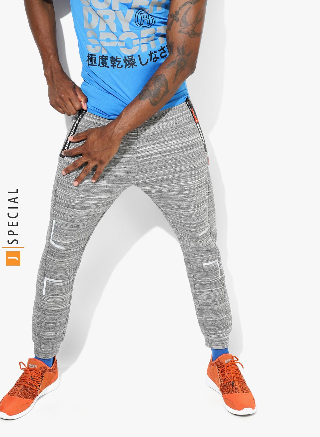 superdry gym tech stretch jogger