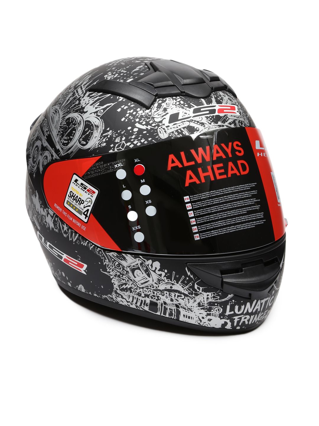 ls2 ff351 lunatic helmet Helmets Full Face Rapid Street (Happy Dreams The visor is double LS2 FF385 CR1 Helmet |