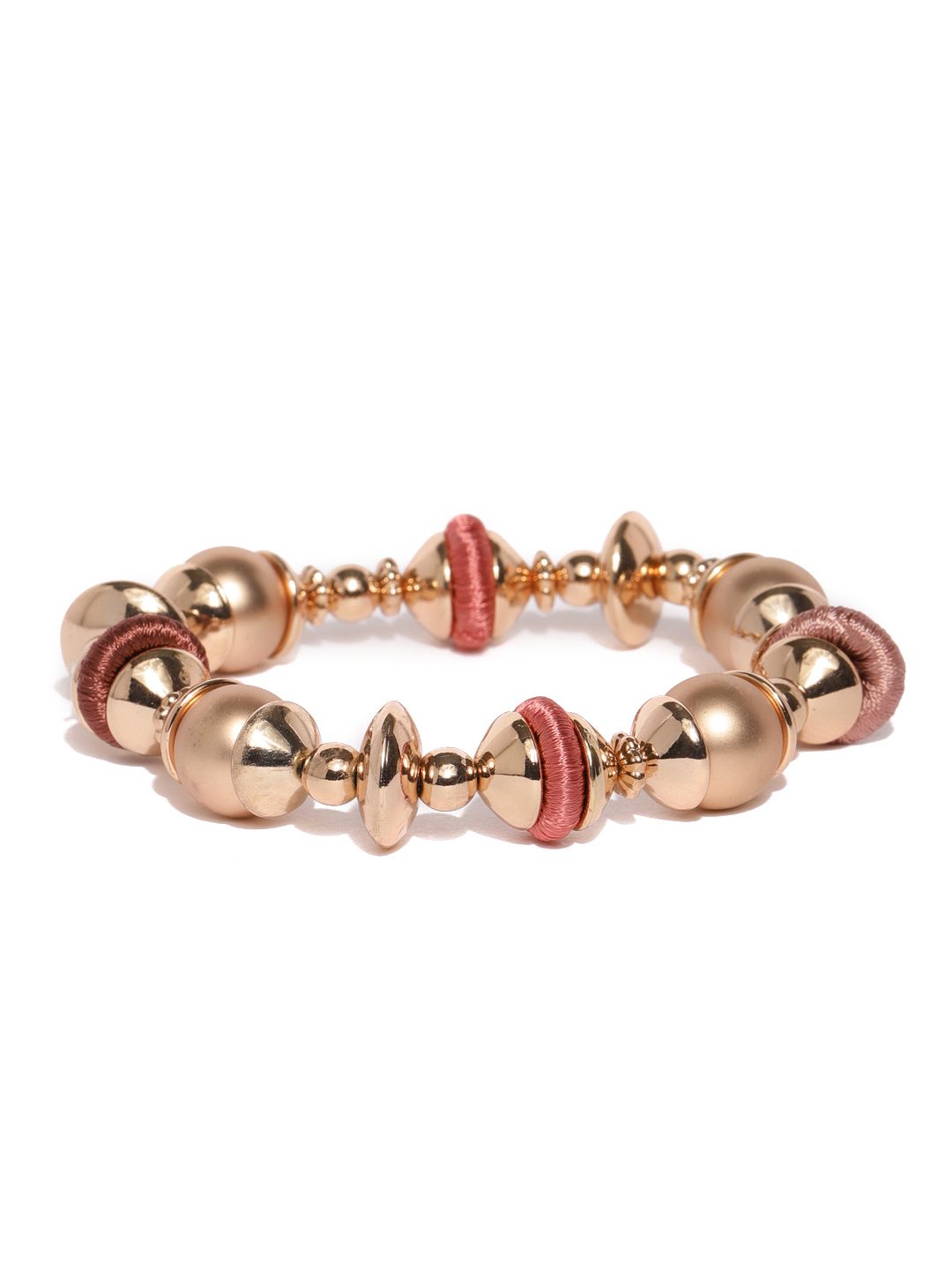 Accessorize Bronze-Toned Alloy Elasticated Bracelet Price in India