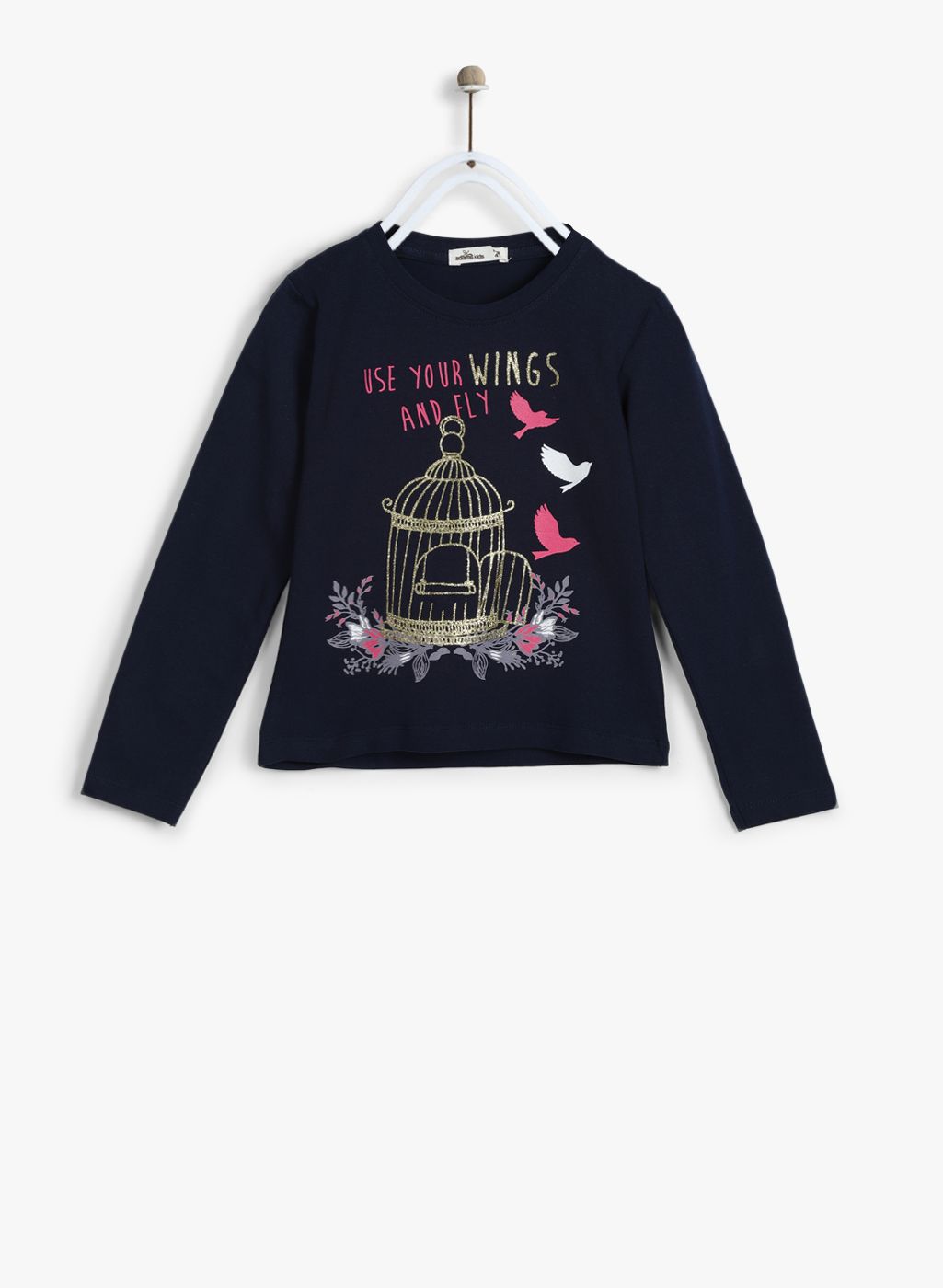 Adams kids Navy Blue Casual Top