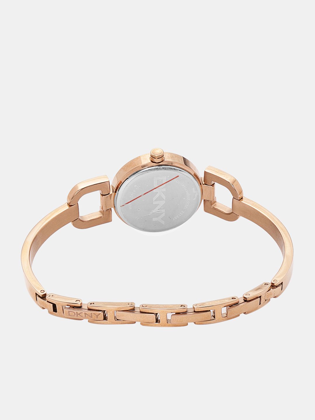 Buy DKNY Women Rose Gold-Toned Factory Serviced Analogue  display picture 2
