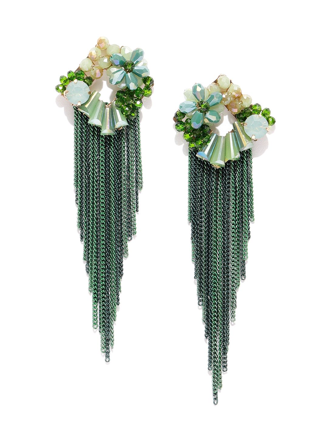 Green Earrings Online In India
