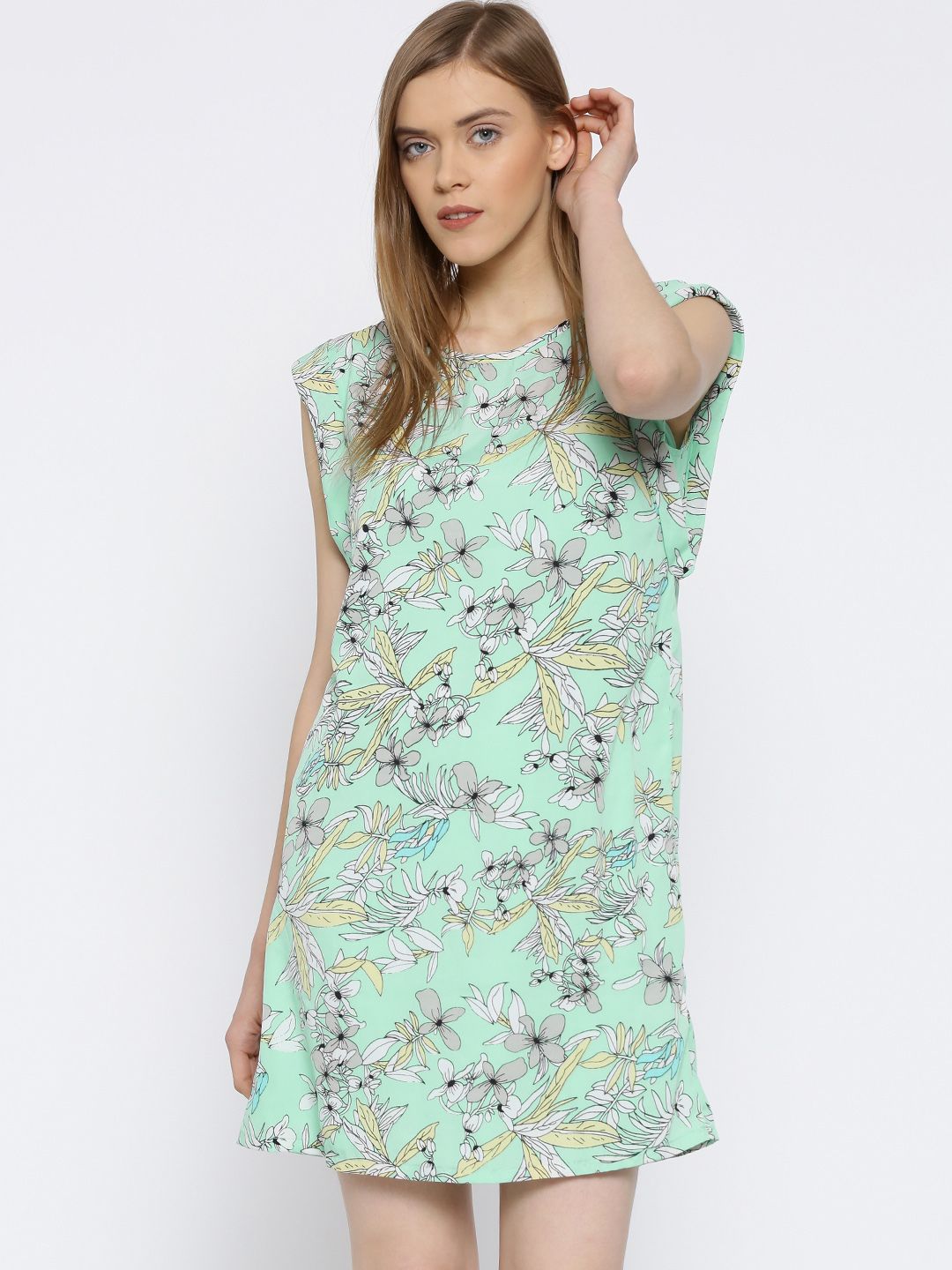 Mint Dress with Belt