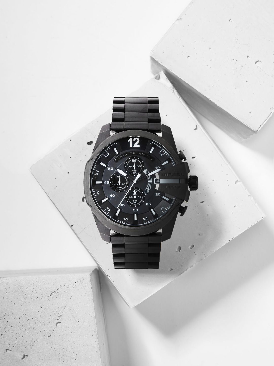 watch dz4283 mens black diesel watch