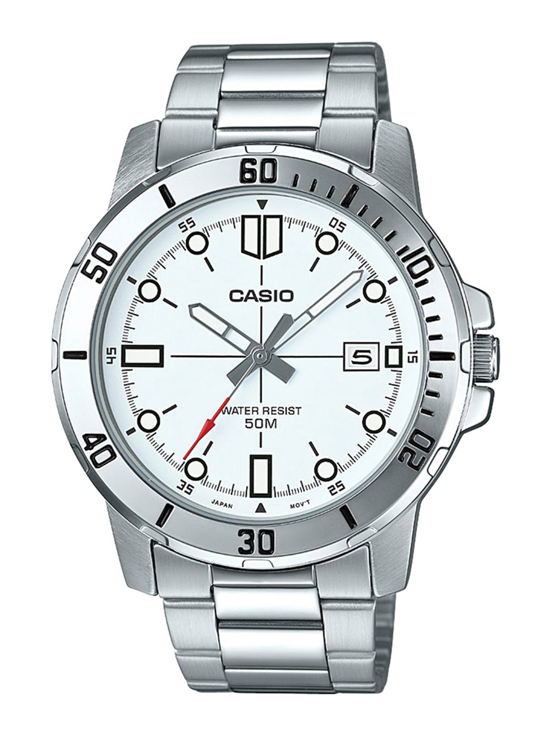 Buy Casio Enticer Men Off White Analogue watch A1366 MTP-VD01D