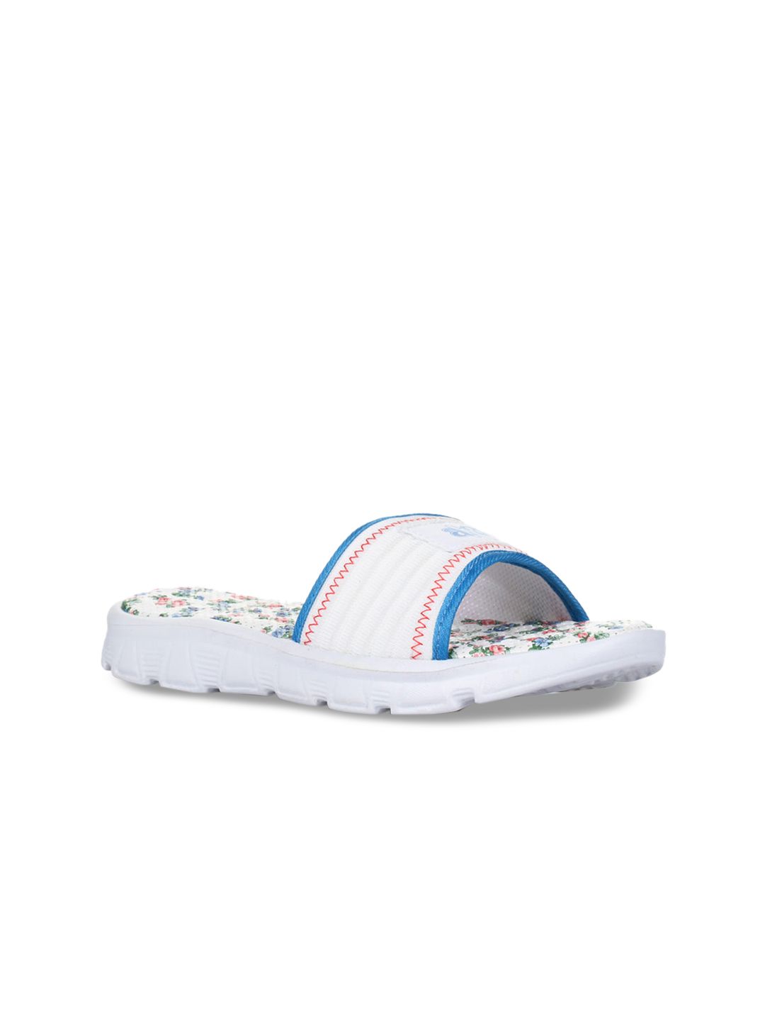 Liberty Women White Solid Room Slippers Price in India