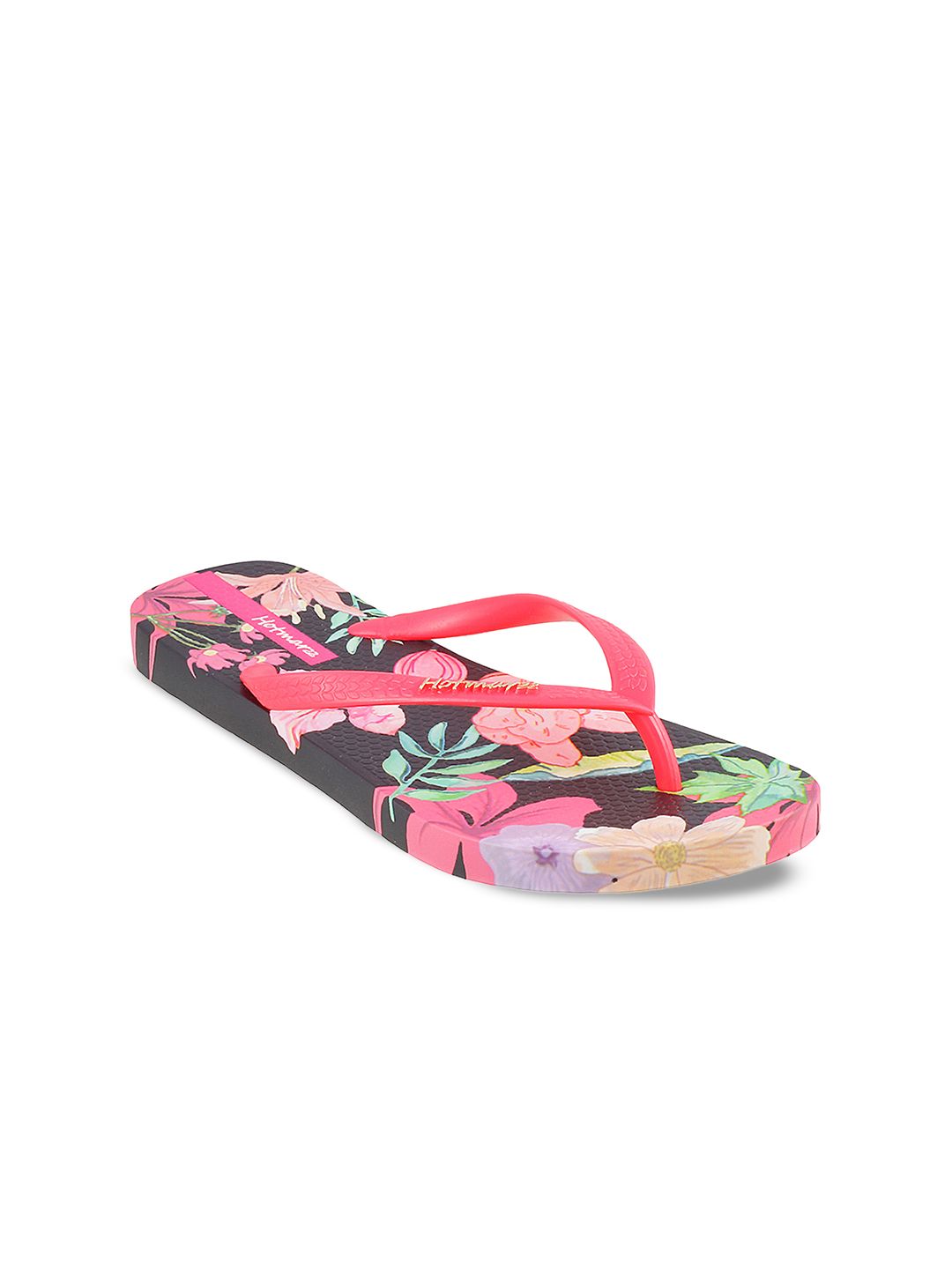 Hotmarzz Women Red Solid Thong Flip-Flops Price in India