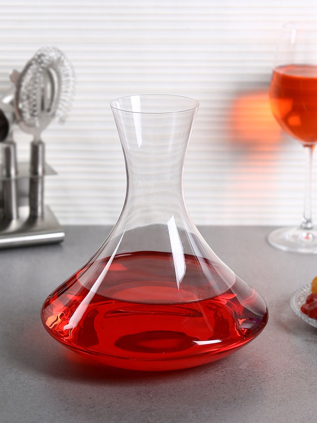 Bohemia Set of 1 Bar Wine Decanter Glass 1500ml Price in India