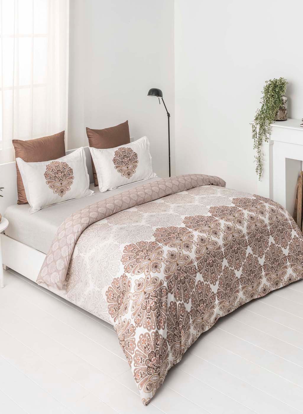Buy Ddecor Brown Cotton Comforter Online 7456763 Jabong
