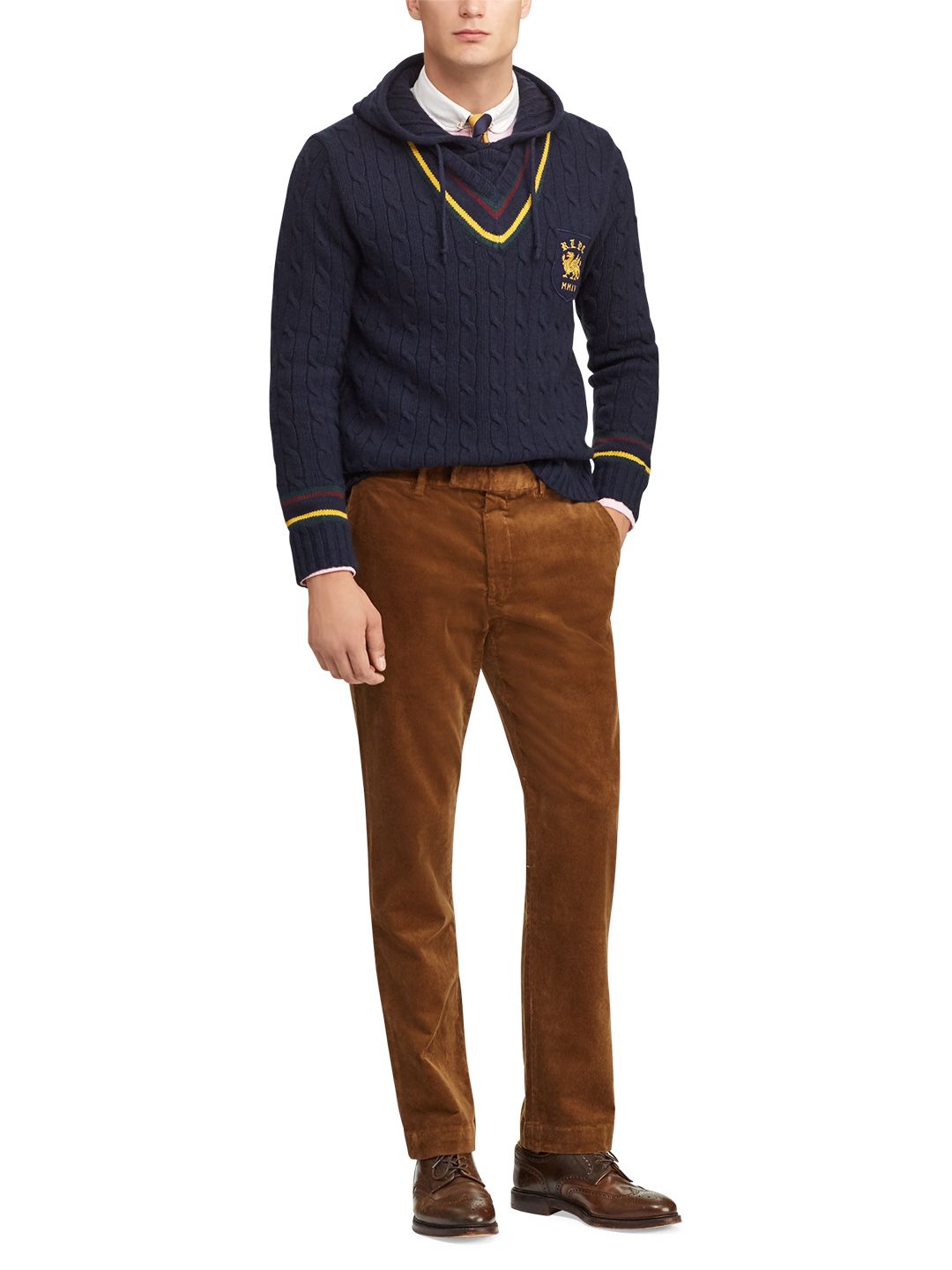 Buy Polo Ralph Lauren Stretch Straight Corduroy Pant - Trousers