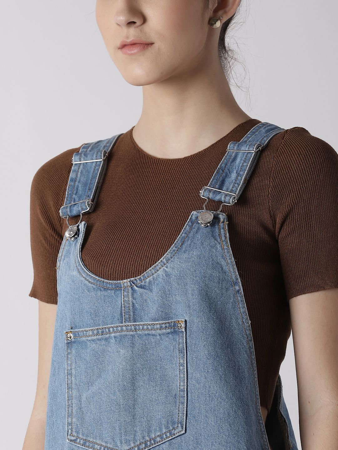 princess polly baby blue dress Buy Forever 21 Medium Denim Textured Pinafore Dress for Women Online @ Tata  CLiQ