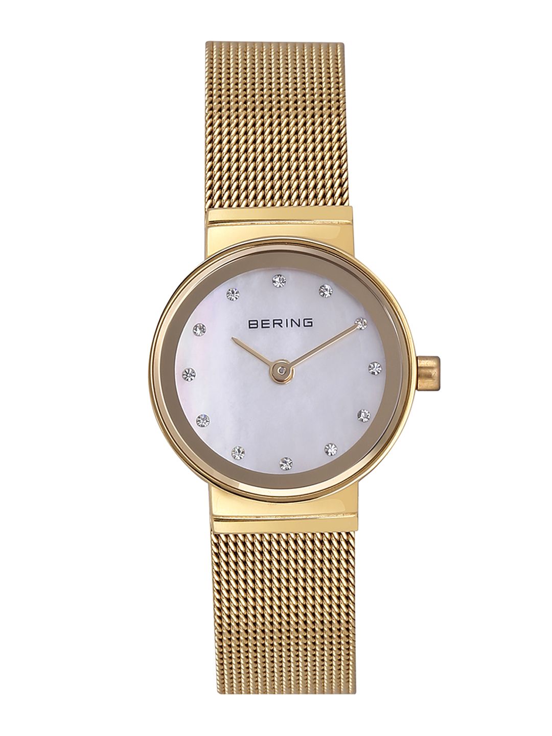 BERING Women White Classic Sapphire Crystal Watch -10122-334 Price in India