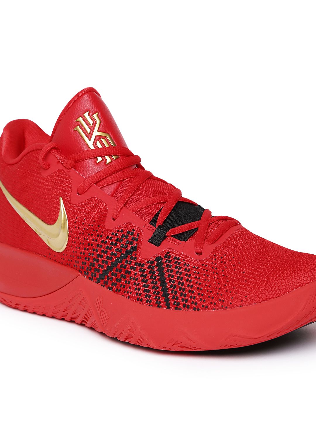 red and gold kyrie flytraps