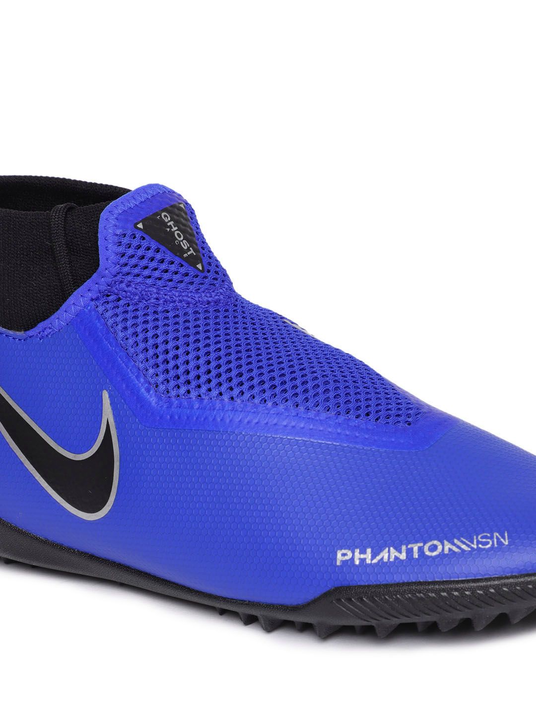 Buy Nike Unisex Blue PHANTOM VSN ACADEMY DF TF Football Shoes