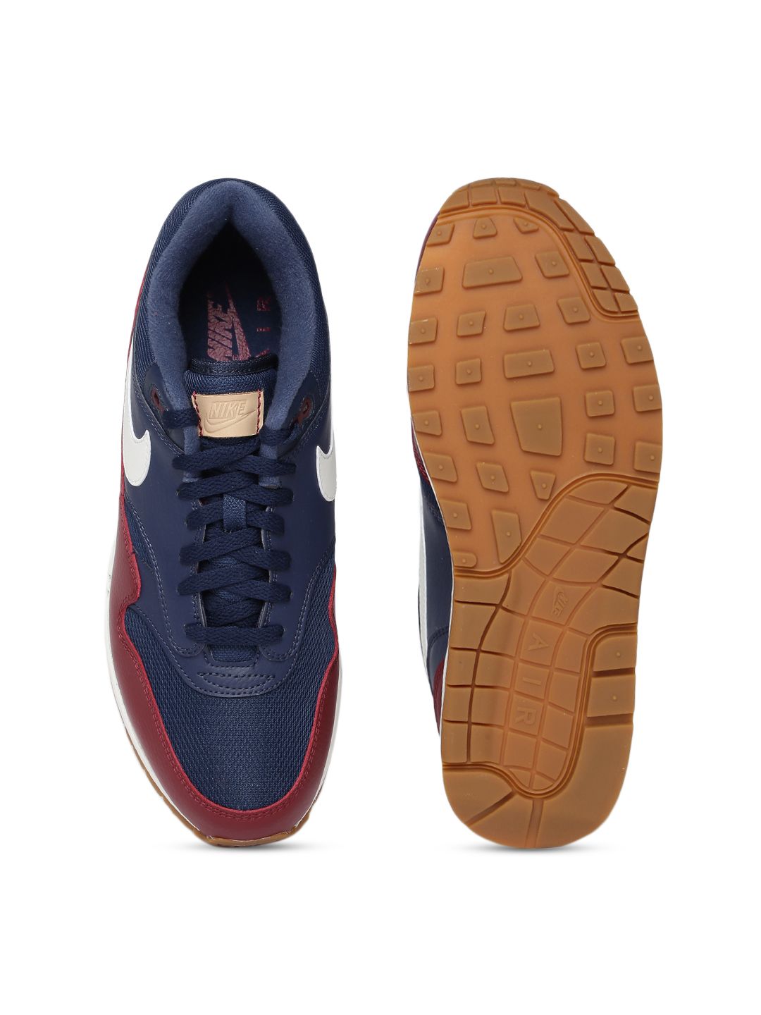 nike air max 1 navy sail team red