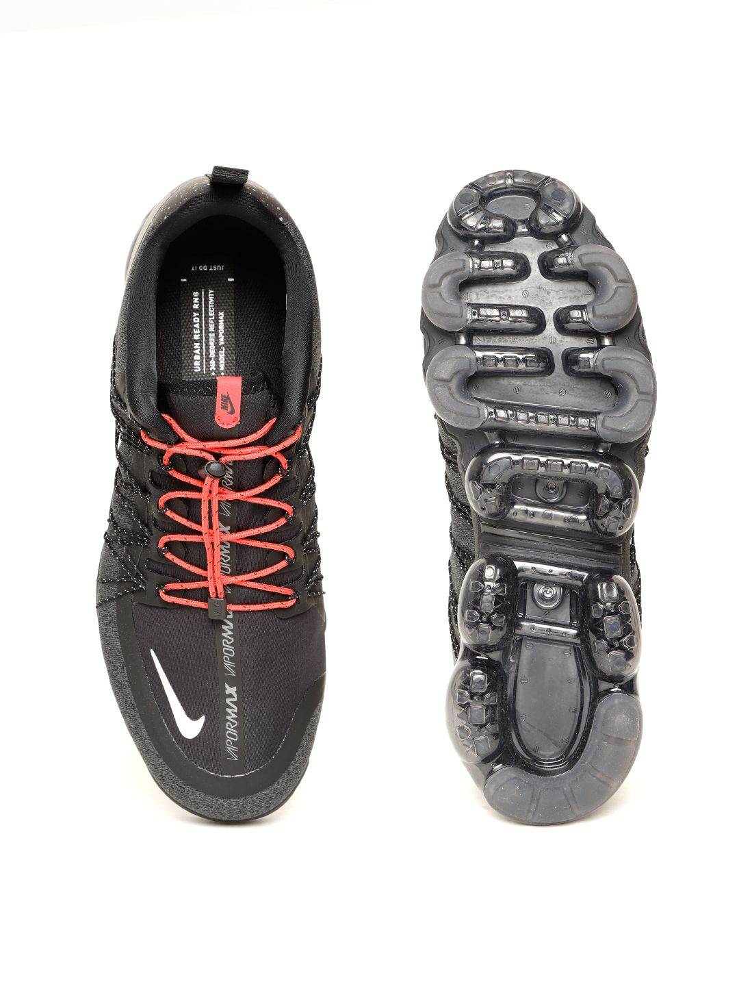 men's nike air vapormax run utility running shoes black