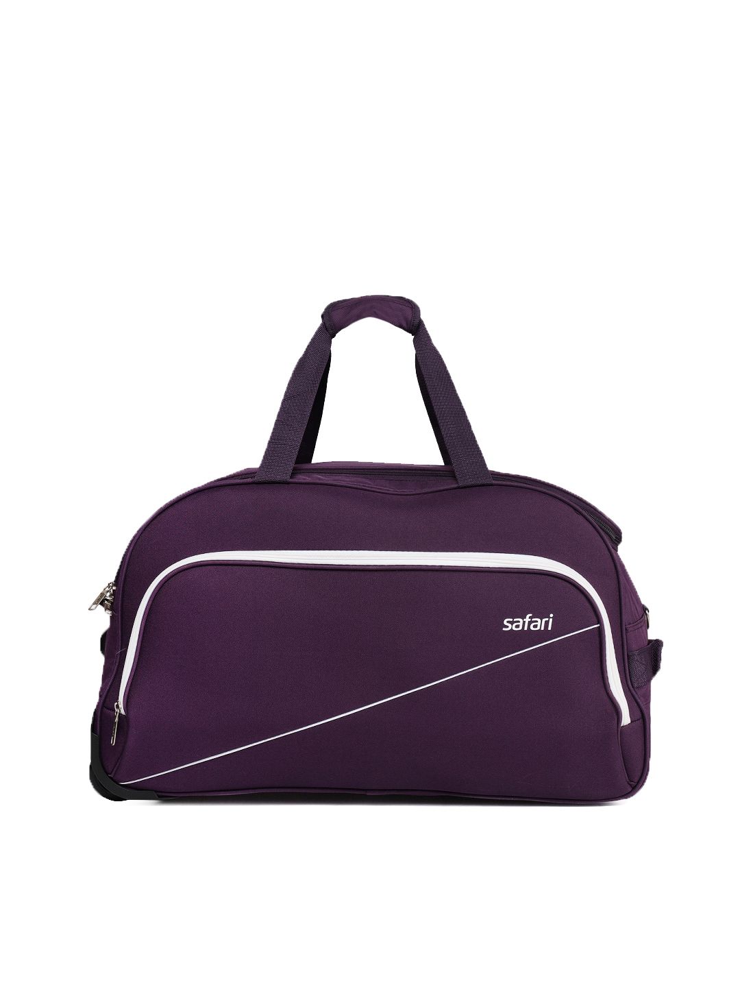 Safari Purple Rolling Duffel Cabin Luggage Trolley Price in India