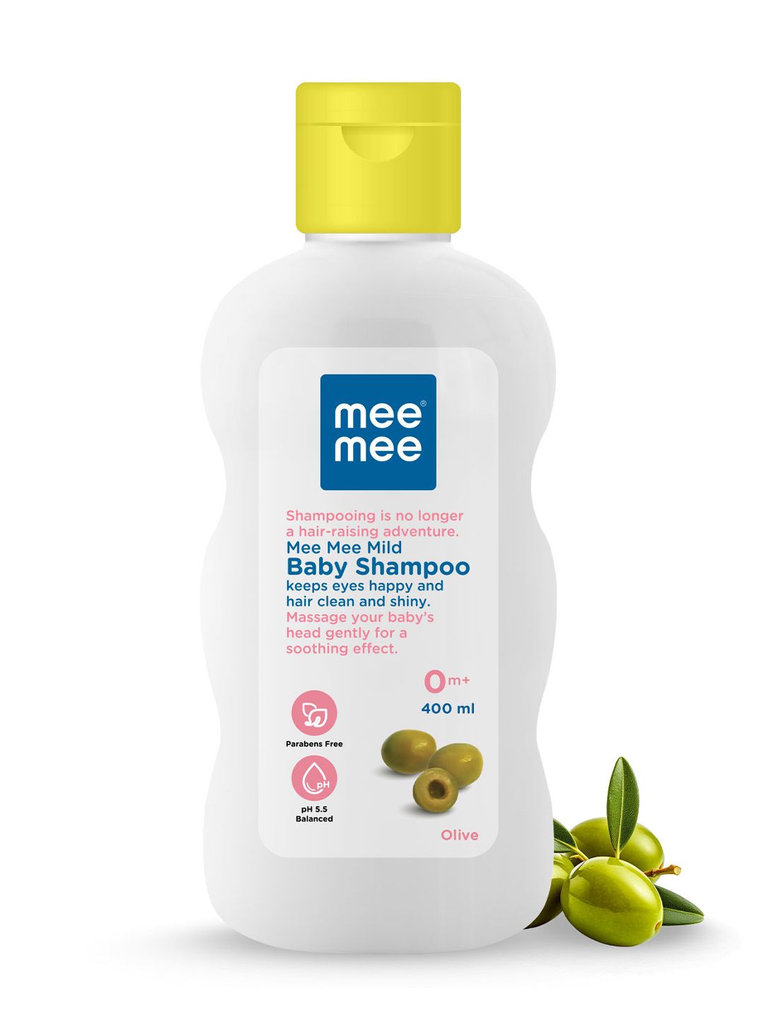 MeeMee Mee Mee Mild Baby Shampoo with Fruit Extracts, 500ml