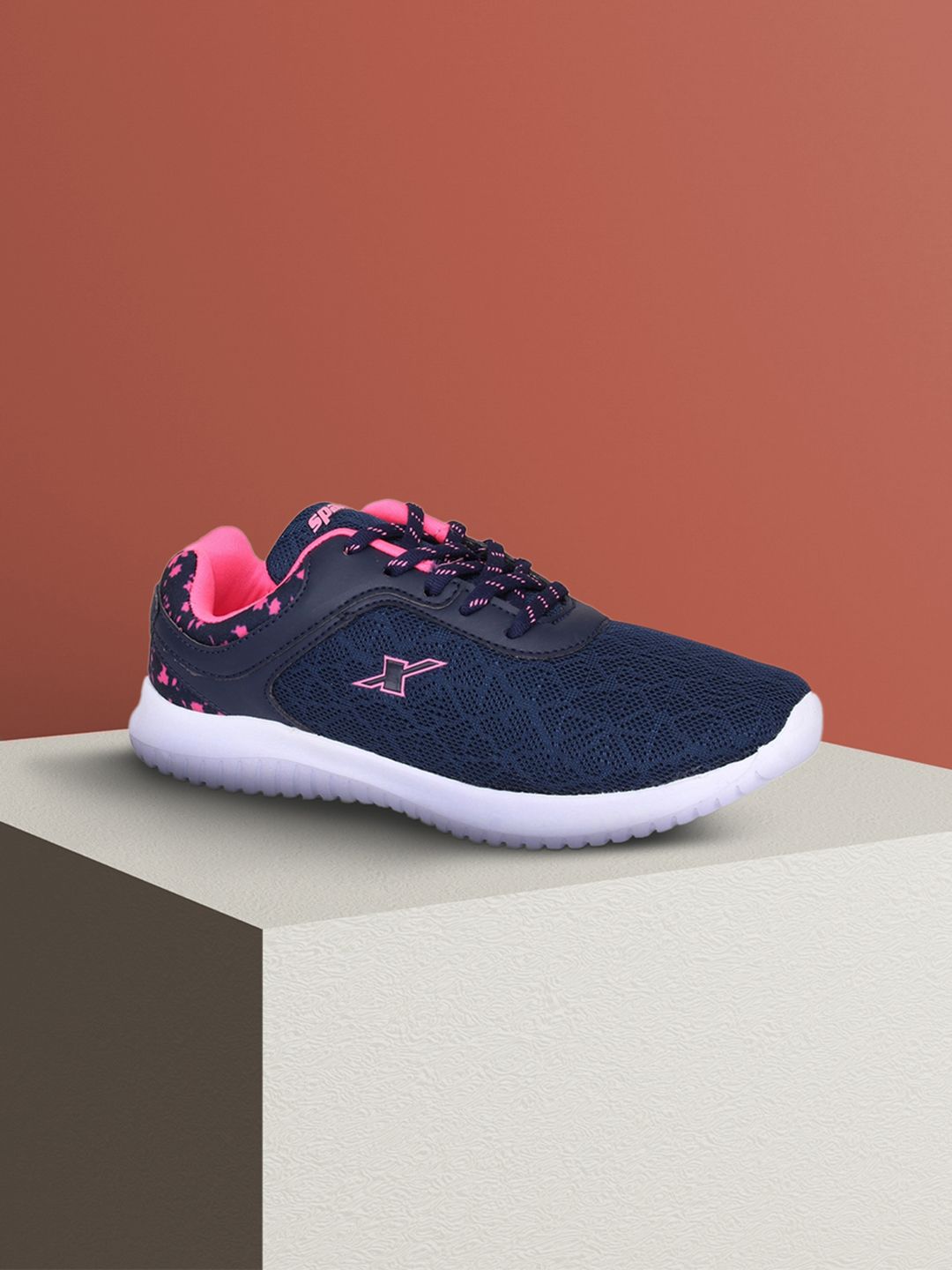 Sparx Women Navy Blue Running Shoes Price in India